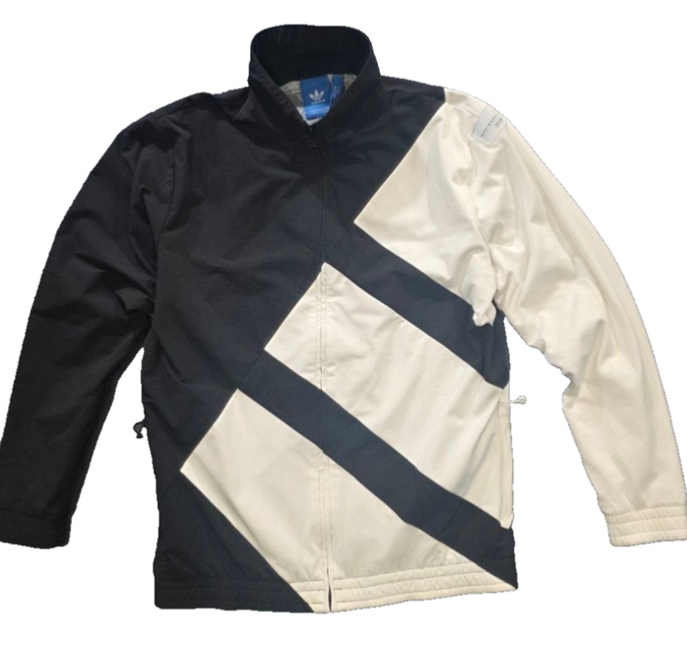 Adidas EQT ADV/91 Y2K Black/White Bold Track Top Zip Front Jacket Sz. M A009957